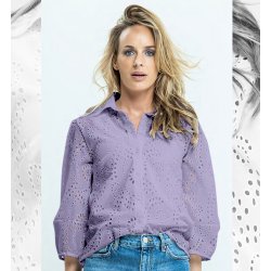 Broderi anglaise - Lys Lilla