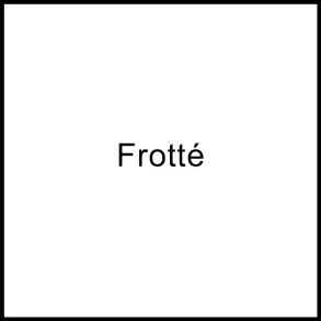 Frotté med gummibagside