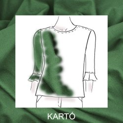 Emma bluse DIY - Emerald grn