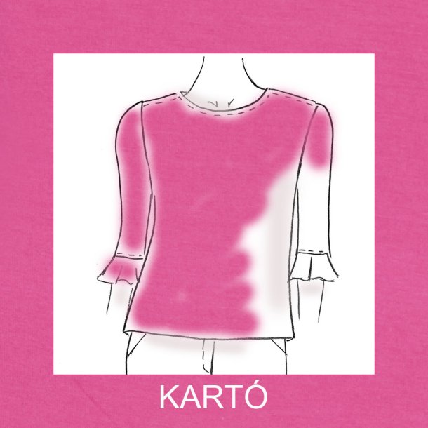 Emma bluse DIY - Pink