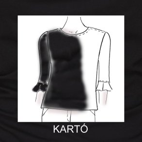 Emma bluse DIY - Sort