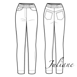 Juliane bukser - Snitmnster