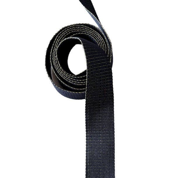 Gjordbnd - Navy med guld 