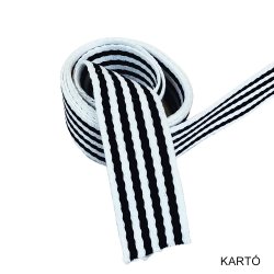 Gjordbnd - Stribet Marinebl / Rhvid