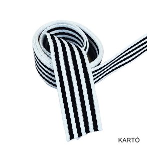 Gjordbnd - Stribet Marinebl / Rhvid