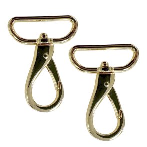 Karabinhager 38 mm - Guld