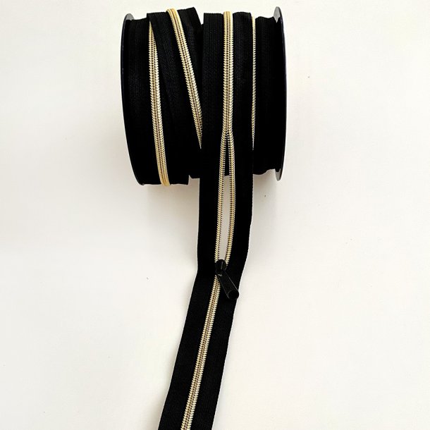 Guldfarvet lynls meterml - 5 meter