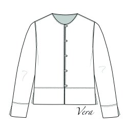Vera Reversible Jacket  Sewing Pattern