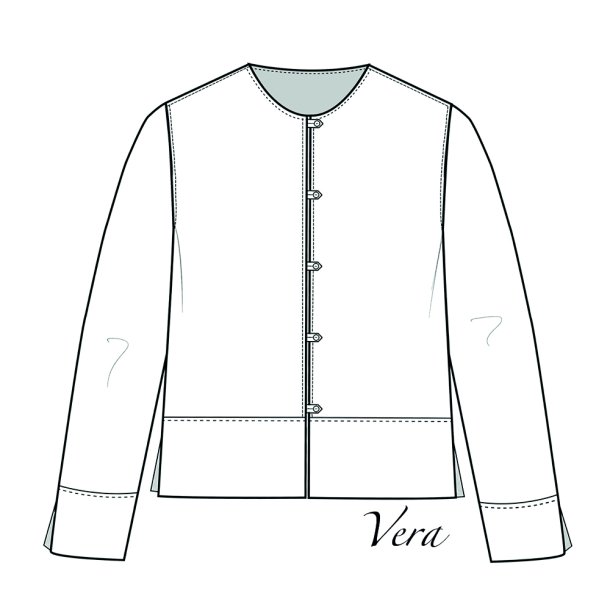 Vera Reversible Jacket  Sewing Pattern
