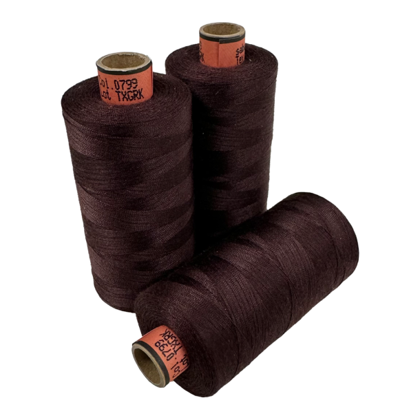 Burgundy farvet sytr�d 