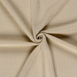 Grov bomulds strik - Beige