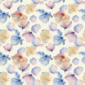 Light & Lush Viscose - Stort blomstermnster