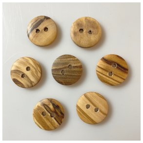 Knap i Oliventr 2,3 cm.