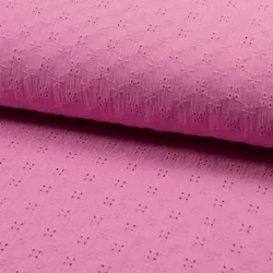 Muslin broderi - Pink