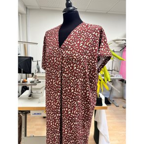 Fastv�vet viscose twill - Bordeaux leo