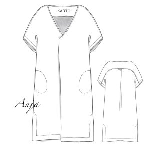 Anja kjole - snitmnster