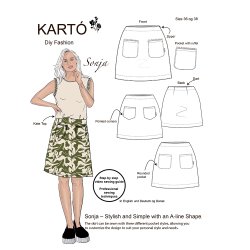 Sonja Skirt  Sewing Pattern