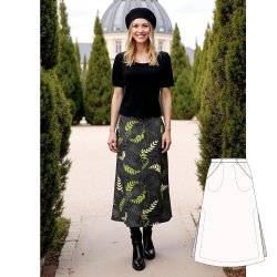  Light &Lush Viscose - botanisk mnster grn