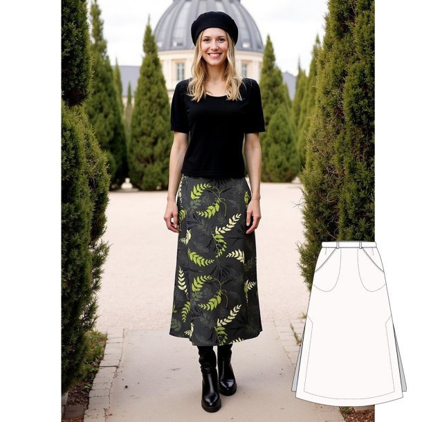  Light &Lush Viscose - botanisk mnster grn