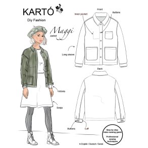 Maggi jakke - Snitmnster