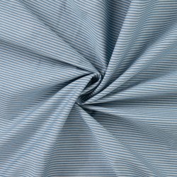 M�lkedrenge stribet denim - Lyse bl�