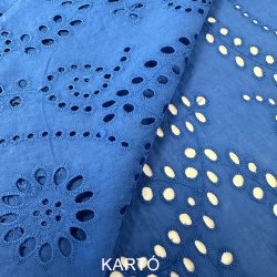 Broderi anglaise - Royal bl