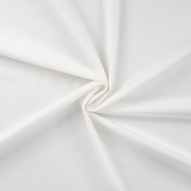 Bomulds poplin - Hvid