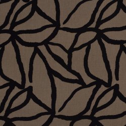 Viscose - Brun m. sort