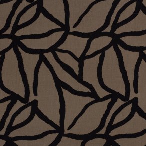 Viscose - Brun m. sort