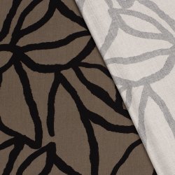 Viscose - Brun m. sort