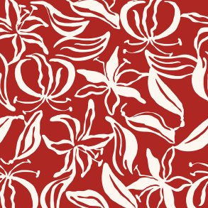 Light &Lush Viscose - Stort blomster mnster