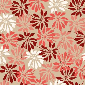 Light &Lush Viscose - blomster mnster