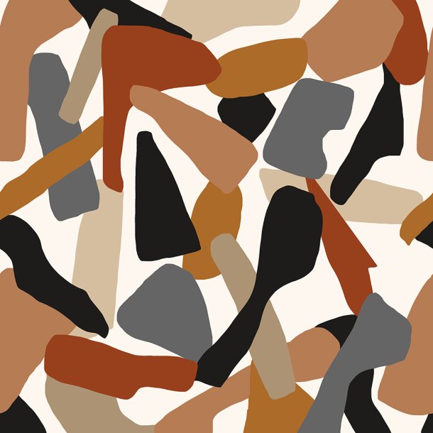 Light &amp; Lush Viscose - Grafisk mnster