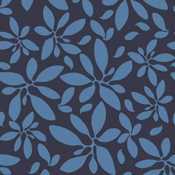 Light &amp; Lush Viskose - grafischem Blumenmuster