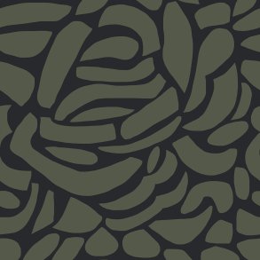 Light & Lush - Viskosestof med organisk mnster