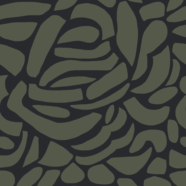 Light &amp; Lush - Viscose Fabric with Organic Pattern