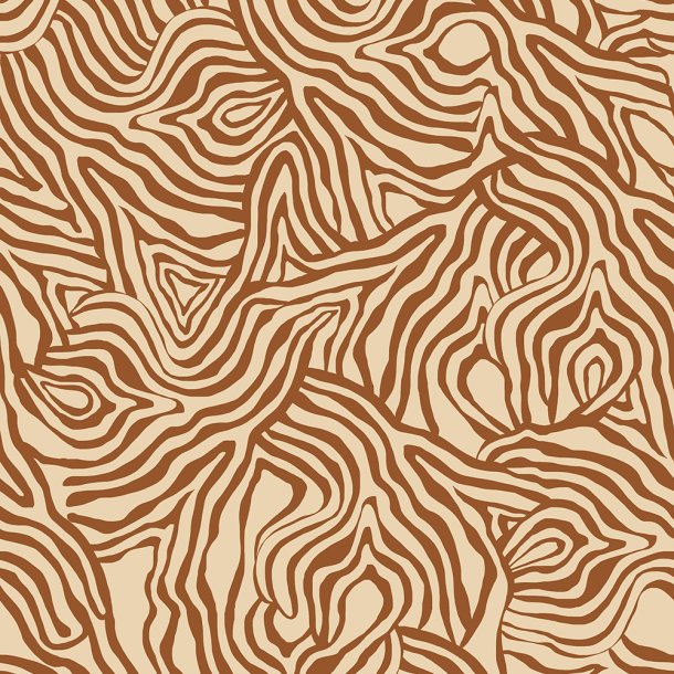  Light &amp; Lush - Viscose Fabric with Wide Stripes