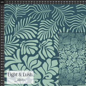 Light &Lush Viscose - Gr�nne Blade i Rapport