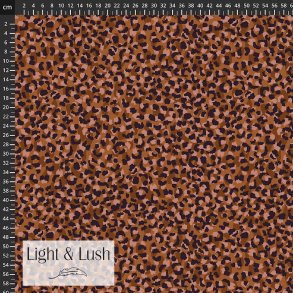 Leopard viscose fra Light & Lush