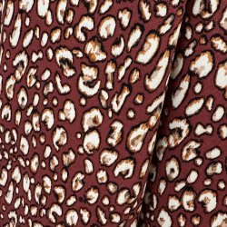 Fastv�vet viscose twill - Bordeaux leo