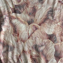Viscose - Coral blad mnster