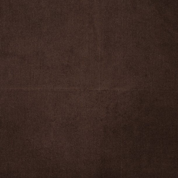 Bred riflet fljl - Mrkebrun