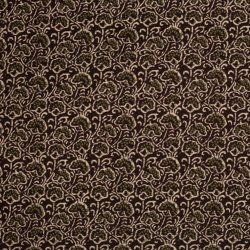 Babyfl�jl med grafisk blomsterprint � m�rkebrun/oliven