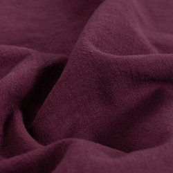 Stonewashed H�r - Bordeaux