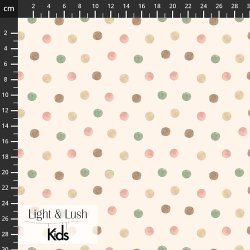 Light &Lush poplin - Sm� prikker