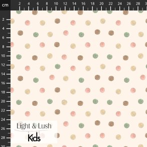 Light &Lush poplin - Sm� prikker