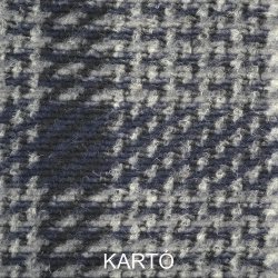 Ternet uld - Sort-Bl-Gr