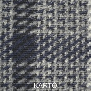 Ternet uld - Sort-Bl-Gr