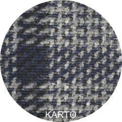 Ternet uld - Sort-Bl-Gr