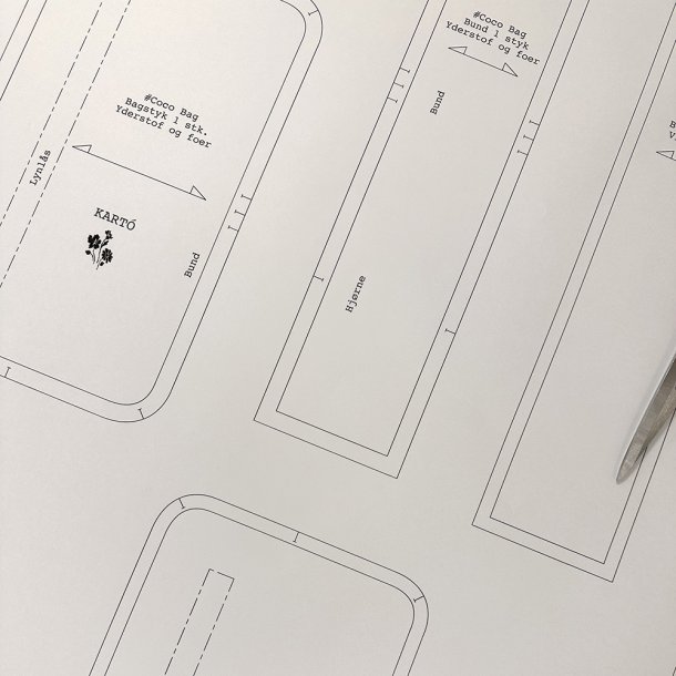 Coco crossover taske snitmnster